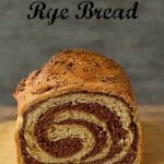 Marbled rye bread recipe - Domestic Gothess
