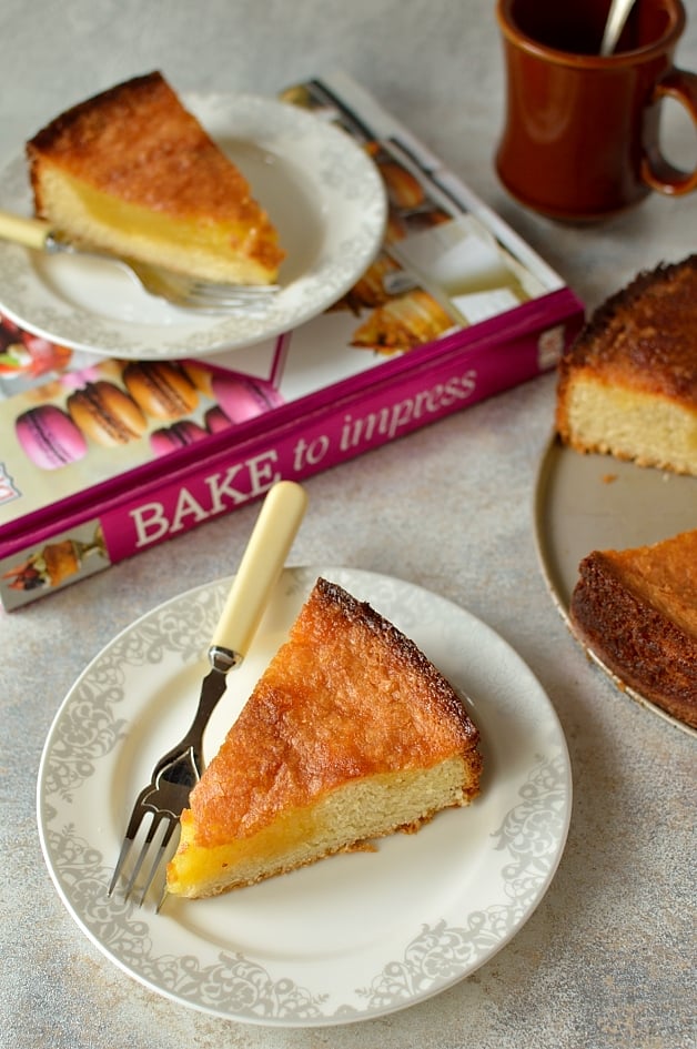 Dresden sugar cake - an enriched bread dough base with a crisp, buttery sugar topping
