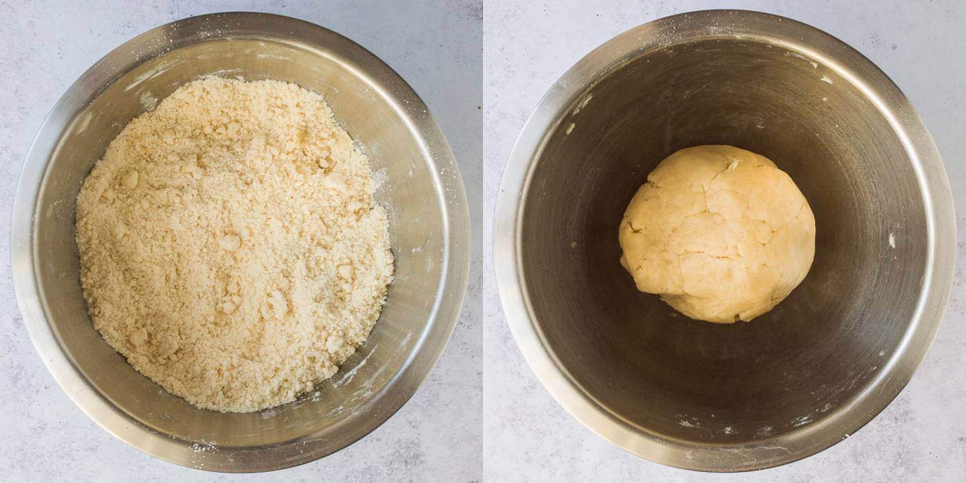 cinnamon swirl cookies step 1 - making the dough