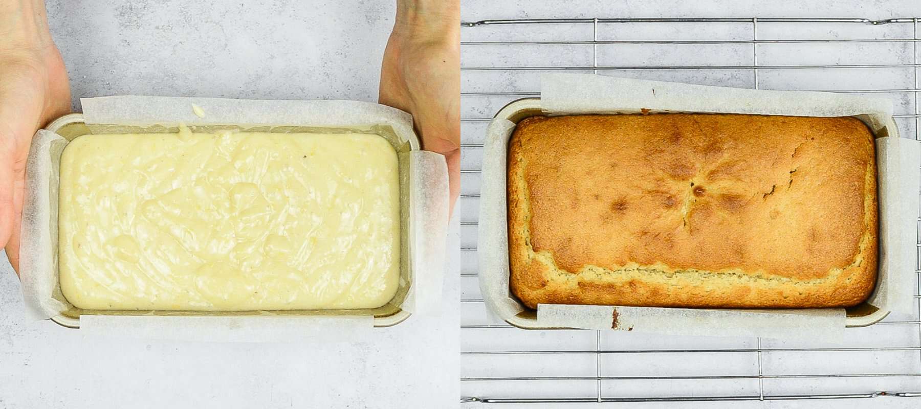 step 2 - baking the cake
