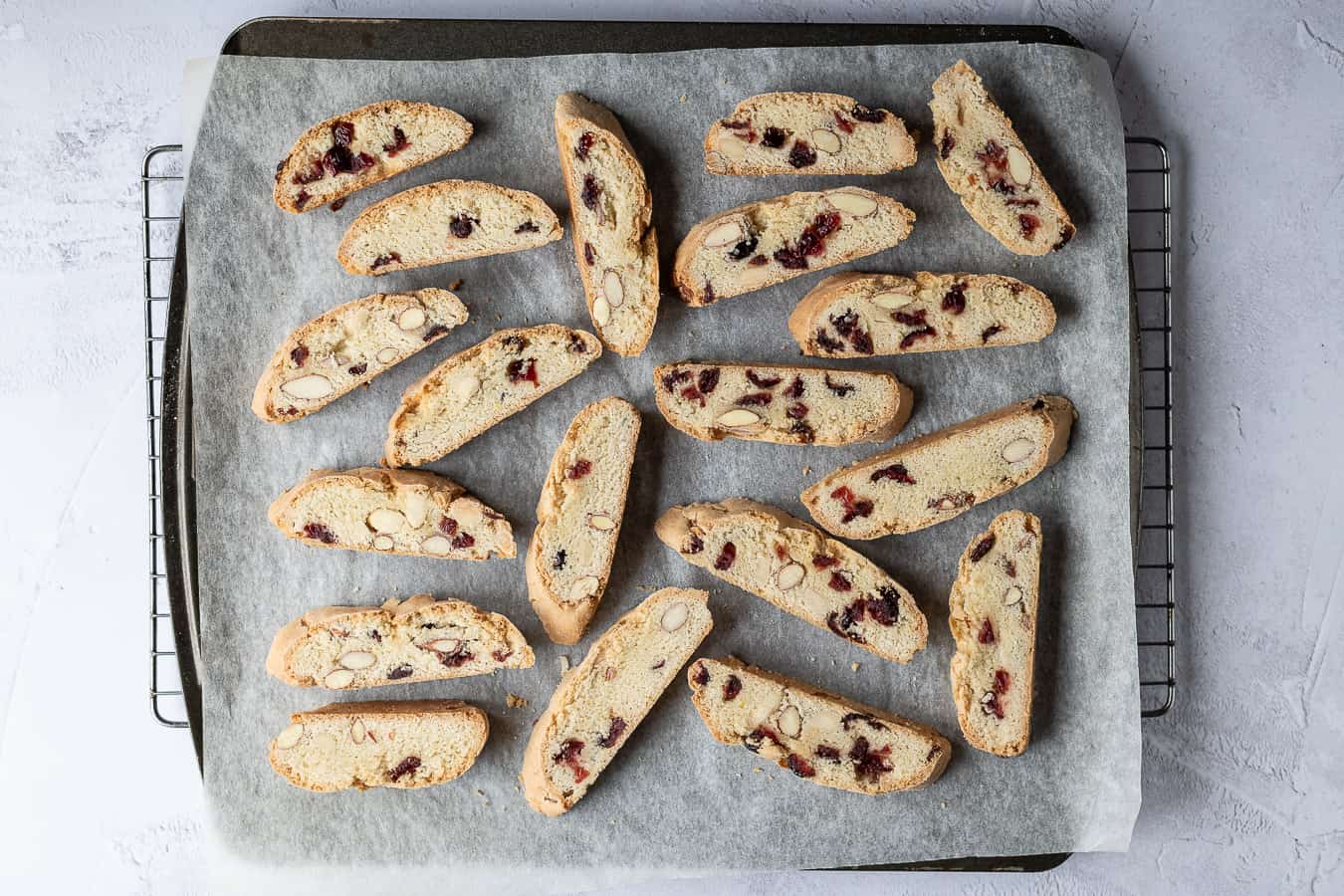 step 5 - giving the biscotti their second bake
