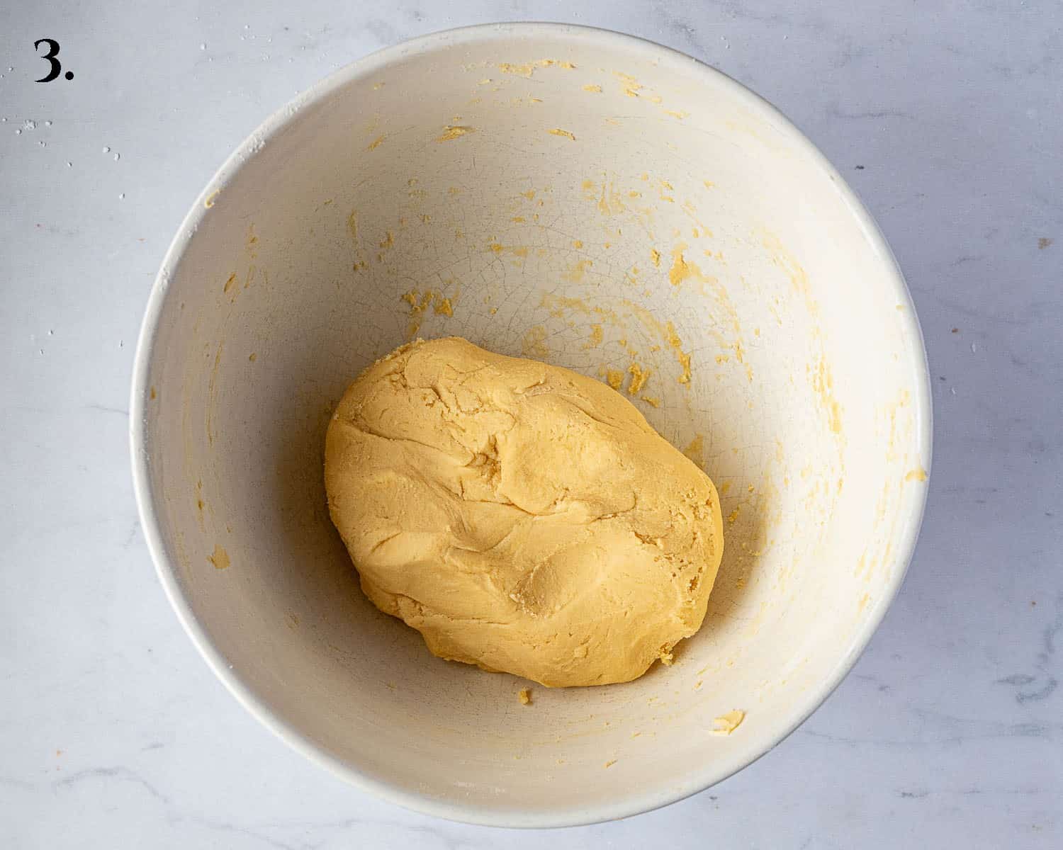 Step 3, the finished dough.