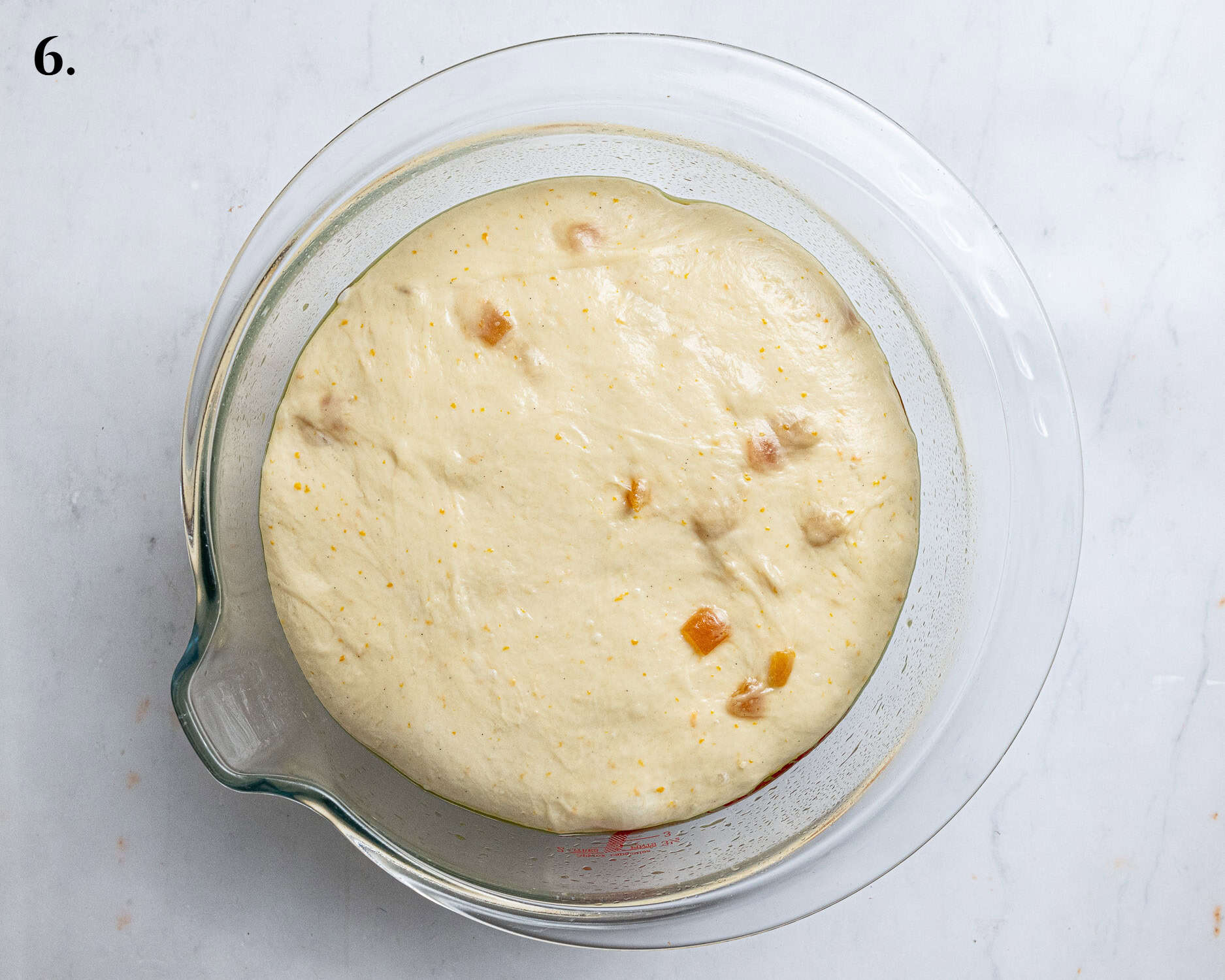 Step 6, the risen dough.