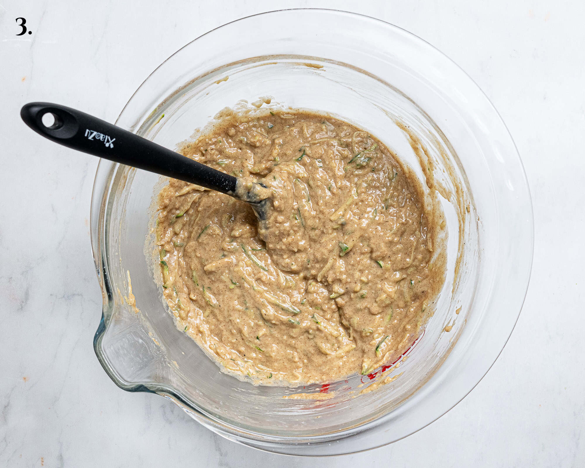 Step 3, the finished batter.