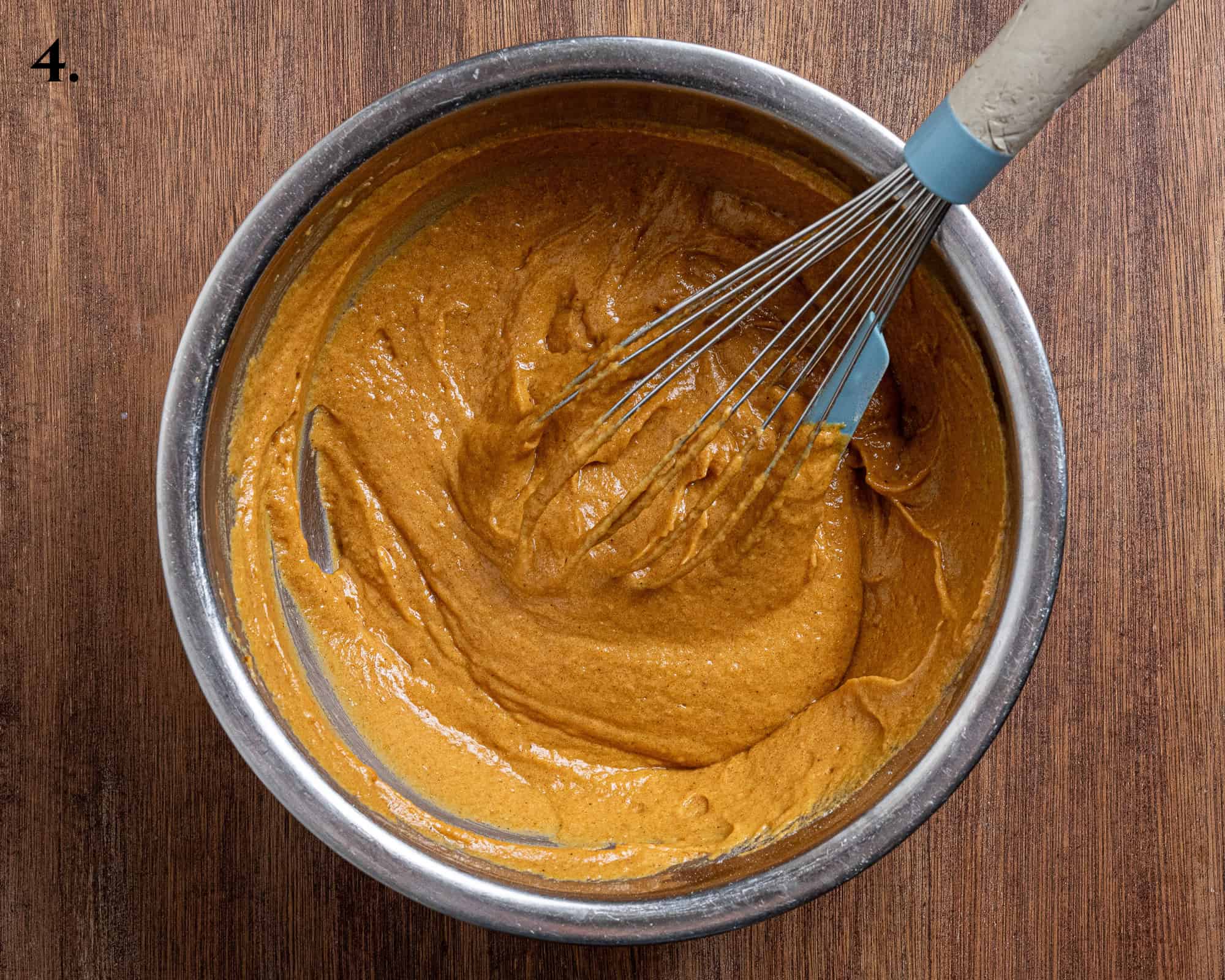 Step 4, the finished batter.